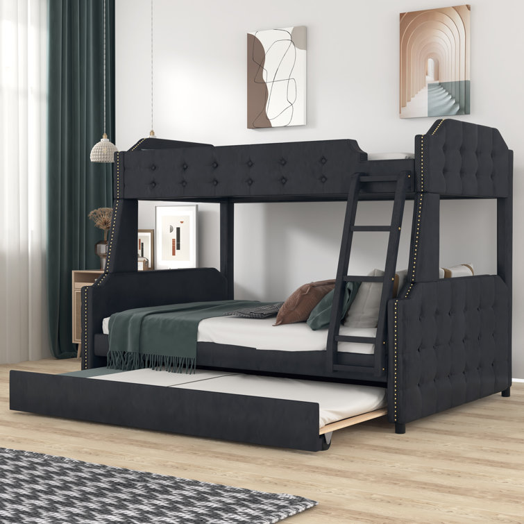 Simmons riley twin over full bunk best sale bed